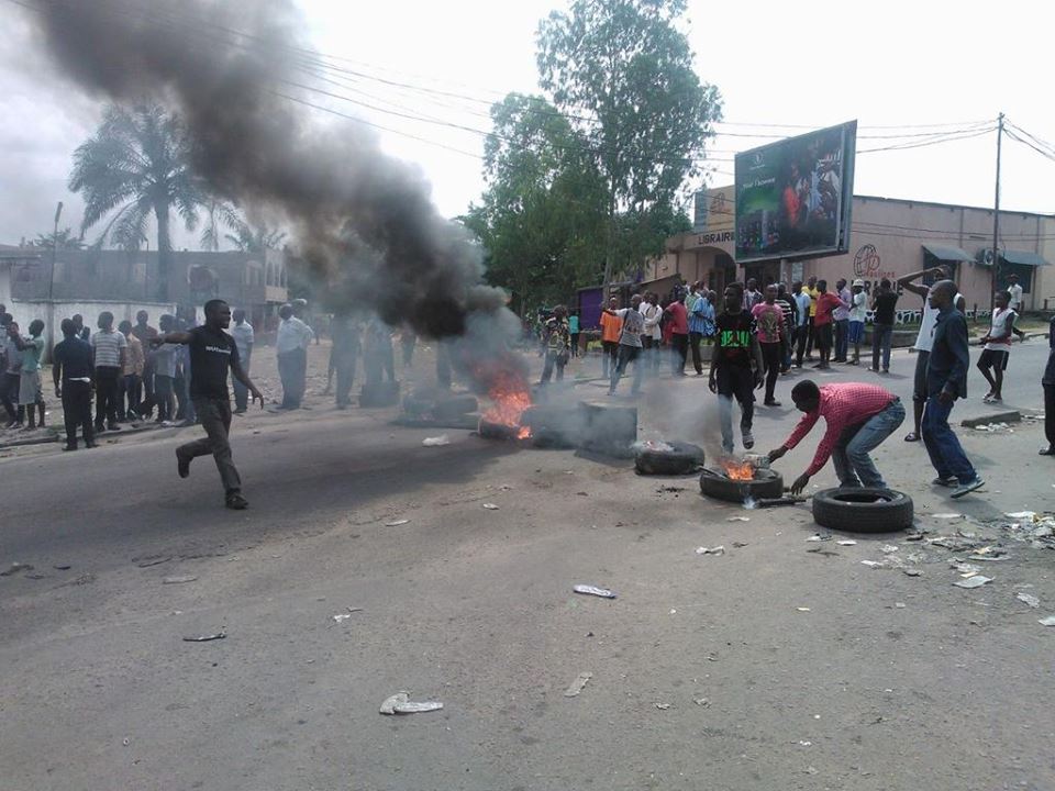 Manifestations poulaires à Kinshasa